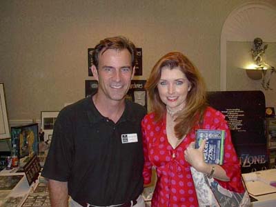 Morgan Brittany and Bill DeVoe.