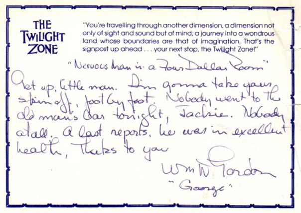 William D. Gordon signature